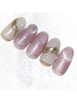ライト ネイルズ ニシノミヤ(light nails NISHINOMIYA)/マグネットネイル☆