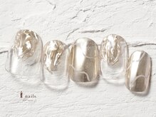 ジェミーネイル エビス(Jemiy nail ebisu)/クリアニュアンスミラー6980yen