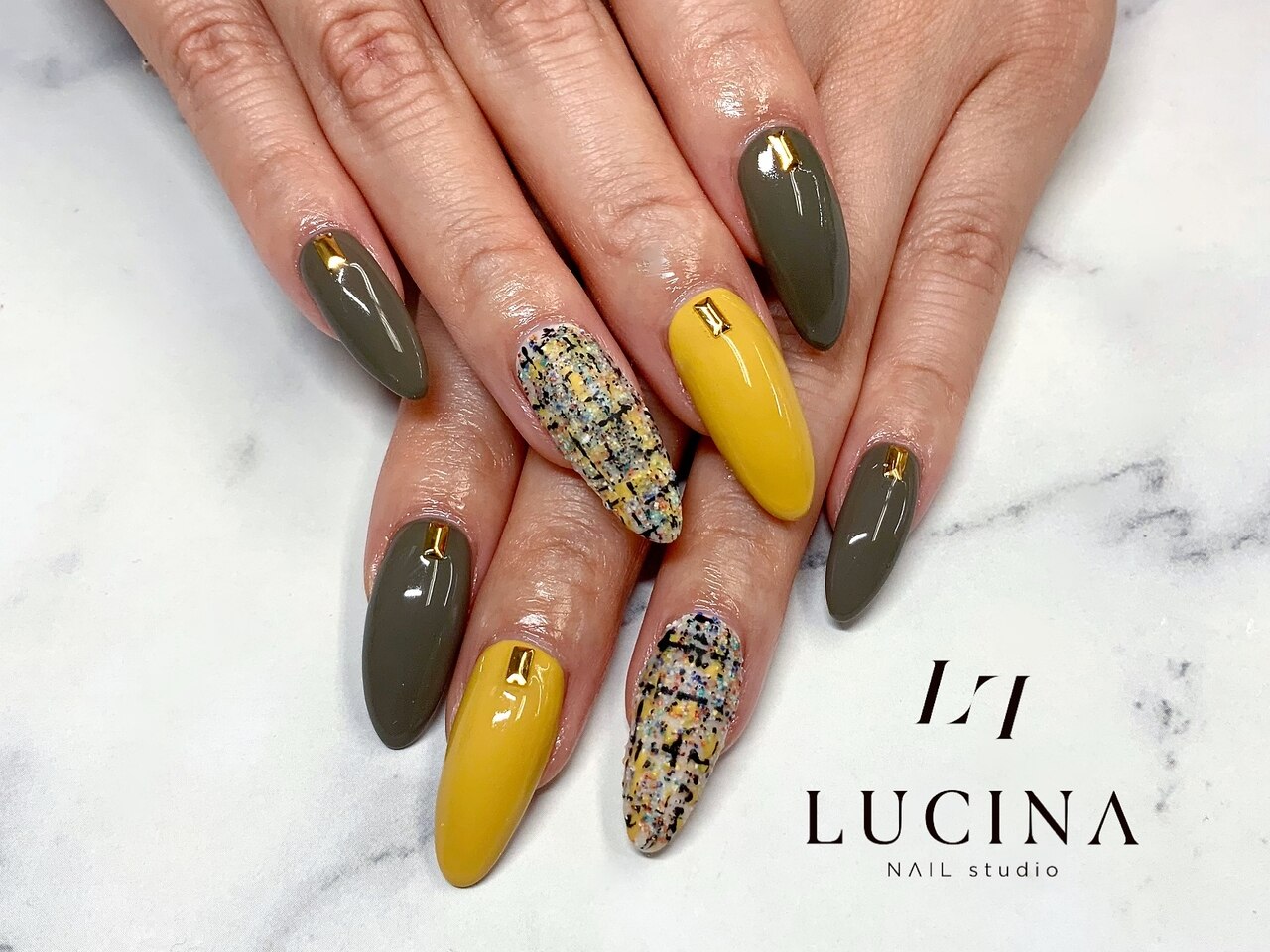 2026年冬トレンド】イエロー ハンド ロングのネイルデザイン集｜人気順