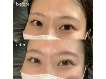 ナイア(nai'a)/眉毛＆まつ毛　ダブルでリフト