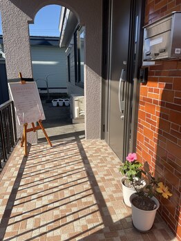 心々/こちらの玄関が目印です