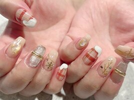 クリスマスネイル