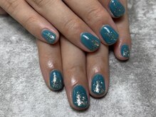 ミコ(MIKO)/ターコイズ　ラメ