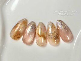 奥行きニュアンスネイル
