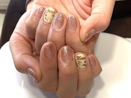 クリスマスネイル
