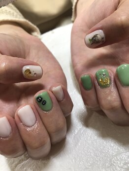 チャミュエル/持ち込みデザインアート2本