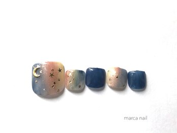 マルカネイル(marca nail)/フット定額アートコースオフ込み