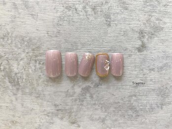 くすみ韓国ワンホンネイル