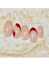 ネイルサロン クイル(QUILL)/１１月ちょこっとアート（１）