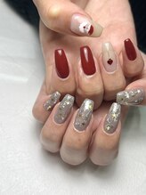 ココロネイル 半田山店(Cocolo nail)/ゆるサンタ