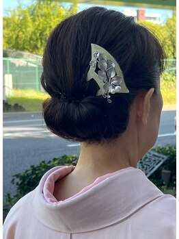 彩喜香/着付け+ヘアセット