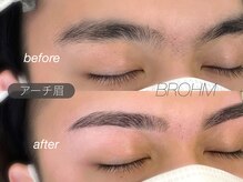 ブローム 目黒店(BROHM)/似合わせアーチ眉