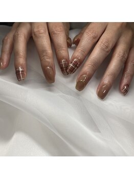 リアン(Lian)/チェックネイル