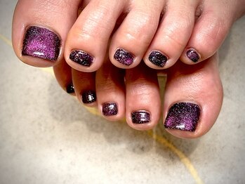 ヌル ネイル 堀江(NURU NAIL HORIE)/ひと癖マグネットネイル☆