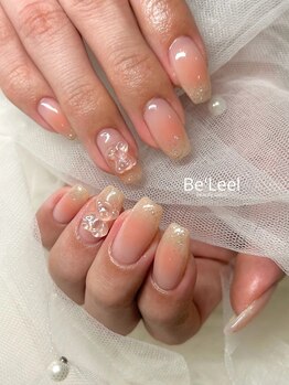 ベリール(Be'Leel)の写真/《定額ネイル：ニュアンス/ガラスフレンチ/マグネット/フラッシュネイルなど◎》仕上がりの美しさが魅力♪
