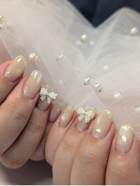 冬到来♪白マグネット