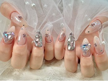 ミラクルネイル(Miracle Nail)の写真/毎日のメンテナンスはお得に♪トレンドデザインを随時追加中★カラーとパーツの多さは都内でもトップクラス