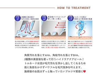 イエス マイサロン(yes My Salon)/毛穴洗浄説明3