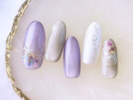 フラワーネイル¥6980