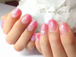 愛されピンクのグラデーション