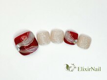 エリクサーネイル 渋谷(Elixir Nail)/フットcやり放題/クーポン使用