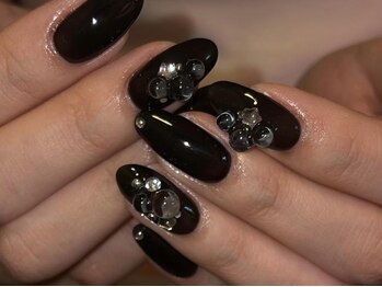 ぷっくりクリアストーン