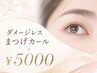 ダメージレスまつげカール　￥5000