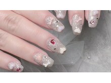 御爪処 あんみつ/フラッシュネイル×パーツ