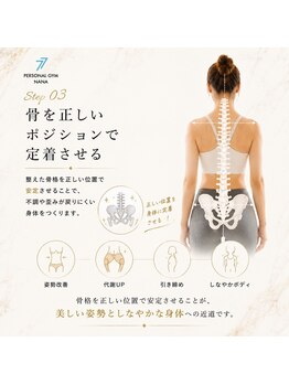 ナナ 札幌店(NANA)/STEP3 正しい位置に定着