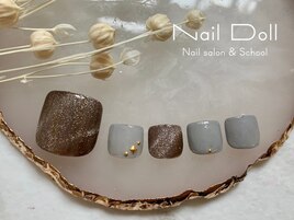 フット　マグネットブラウン