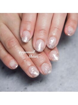 たゆ ネイル(たゆnail)/キラキララメグラネイル