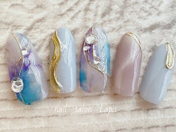 ラピス 自由が丘(Lapis)/秋色ニュアンスネイル