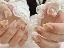 ネイルリブラ(Nail Libra)/秋色ニュアンスネイル