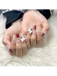 可愛すぎるリボンネイル