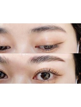 アイブロウメニューがあるサロン