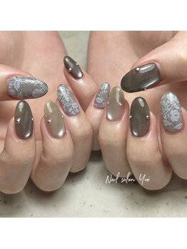 ネイルサロン結の写真/一味違う、褒められネイルならココ！[大人可愛い]を意識したデザインを多数ご用意♪丁寧なおもてなしが◎