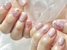 ランネイル 名古屋伏見(RANnail)/ちゅるんと可愛いピンクネイル