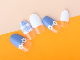 ホロフラワーアートネイル