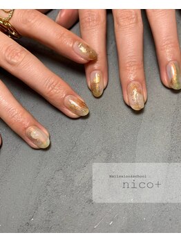 ニコ(nico+)/水彩NAIL