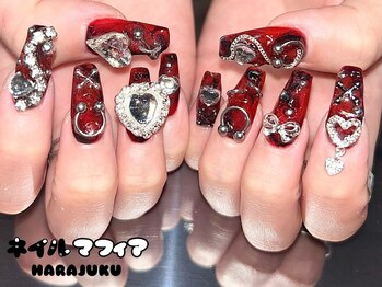ネイルマフィア 原宿(NAIL MAFIA)/強めパーツネイル★
