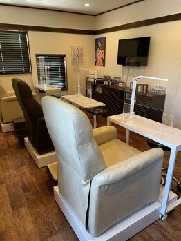 ネイル施術部屋
