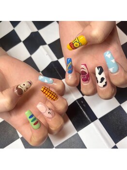 モレリア 心斎橋店(morelia)/キャラクターネイル