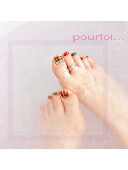 プルトワ(pourtoi)の写真/ＳＮＳ映えNO.1★指先からトレンドを抑えてオシャレに♪繊細なアートデザインの再現力・仕上がり◎