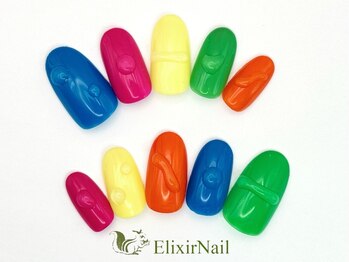 エリクサーネイル 池袋(Elixir Nail)/定額aシンプル/クーポン使用