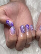 カコラネイル(kacola nail)/紫陽花ネイル