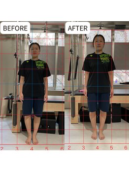 あるく 関内店/体験レッスンビフォーアフター