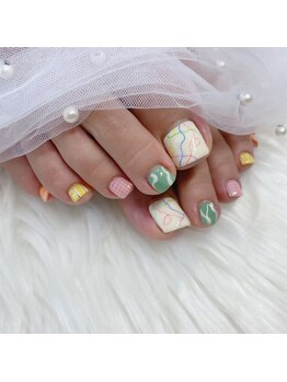 フット アートネイル