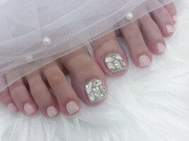 【yuchi】フット親指アート