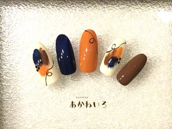 冬色 ニュアンス ネイル