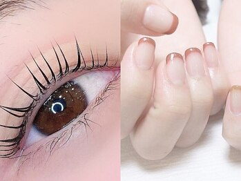 ジル アイラッシュアンドネイル(Jill)の写真/【自爪に優しいパラジェル】大人女性にもおすすめの上質ネイル☆まつげパーマとの同時施術もできます◎